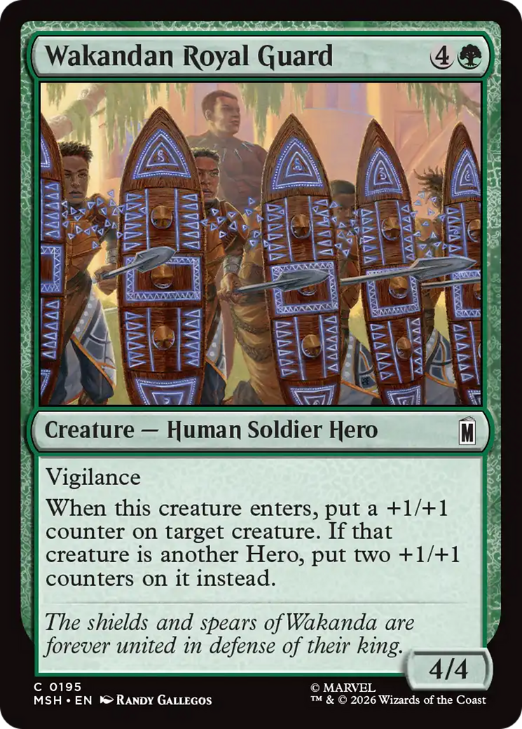 Wakandan Royal Guard - Magic: The Gathering - MoxLand