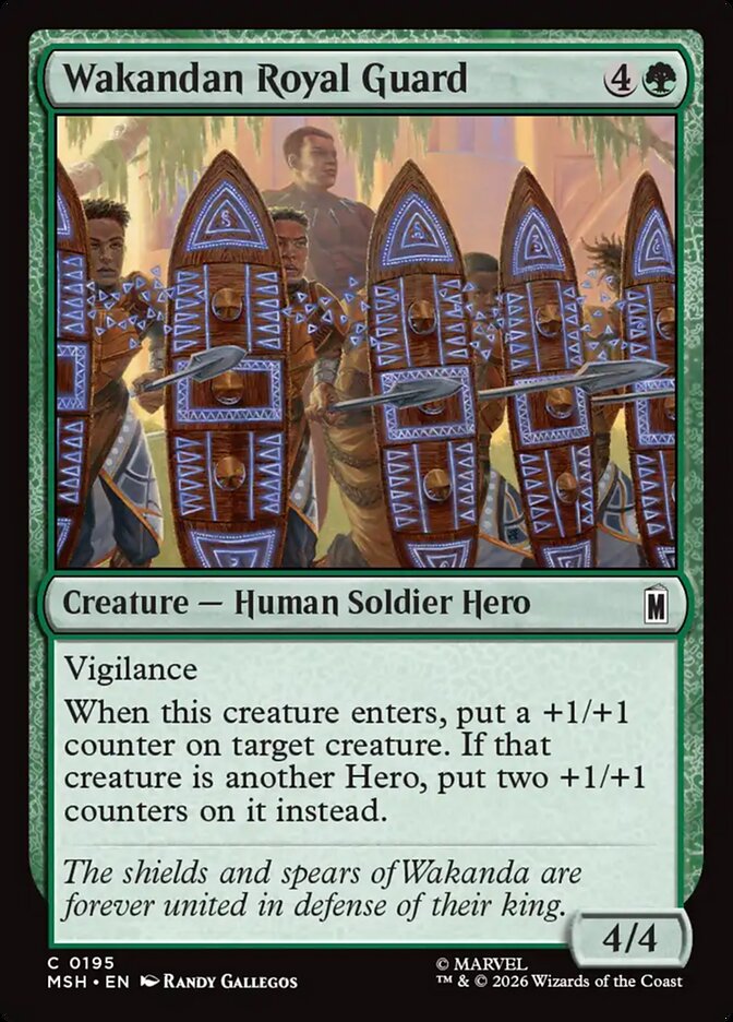 Wakandan Royal Guard - Magic: The Gathering - MoxLand