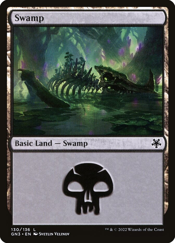 Pântano / Swamp - Magic: The Gathering - MoxLand