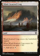 Penhasco Marcado pelo Vento / Wind-Scarred Crag - Magic: The Gathering - MoxLand