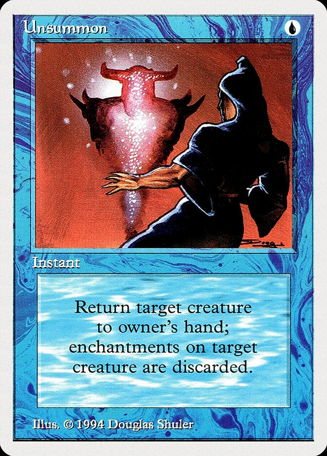 Esconjurar / Unsummon - Magic: The Gathering - MoxLand