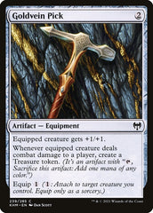 Picareta de Veio D'ouro / Goldvein Pick - Magic: The Gathering - MoxLand