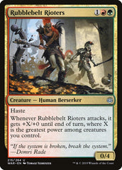 Desordeiros da Faixa de Escombros / Rubblebelt Rioters - Magic: The Gathering - MoxLand