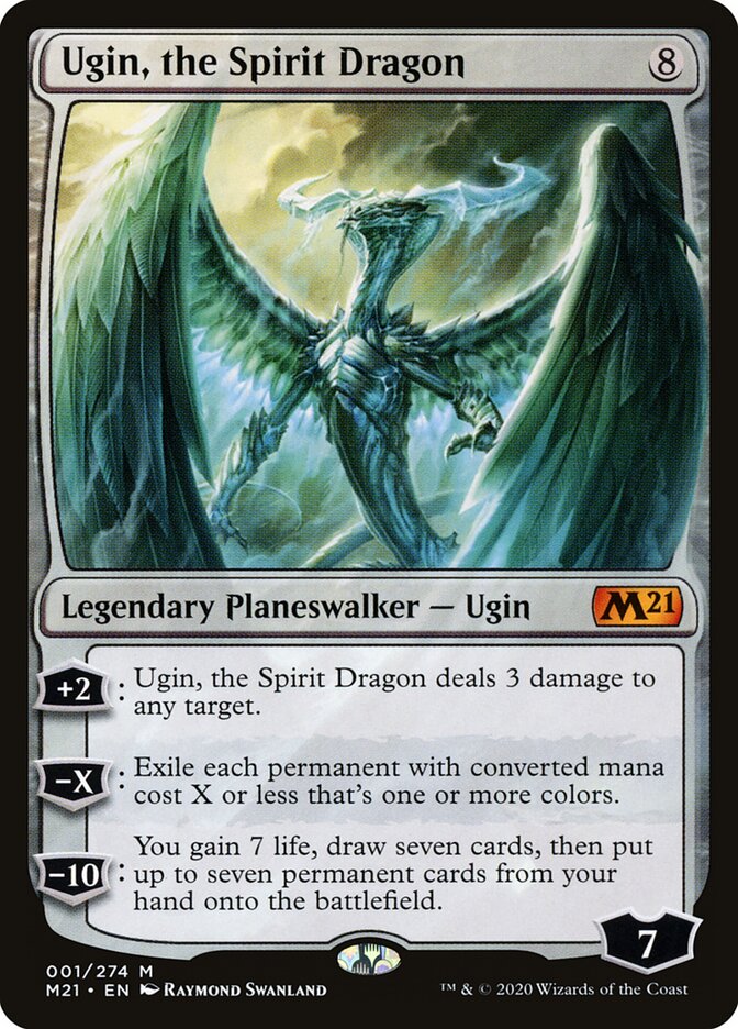 Ugin, o Dragão Espírito / Ugin, the Spirit Dragon - Magic: The Gathering - MoxLand
