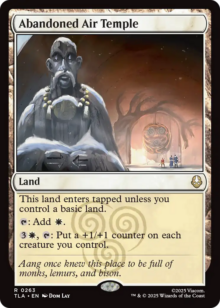 Templo do Ar Abandonado / Abandoned Air Temple - Magic: The Gathering - MoxLand
