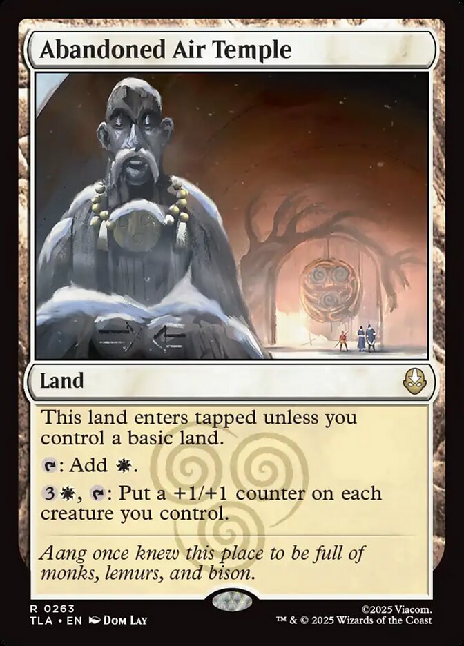 Templo do Ar Abandonado / Abandoned Air Temple - Magic: The Gathering - MoxLand