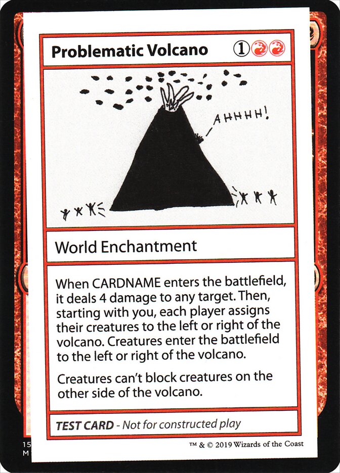 Problematic Volcano - Magic: The Gathering - MoxLand