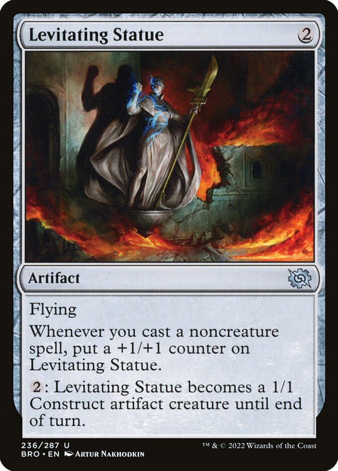 Estátua Flutuante / Levitating Statue - Magic: The Gathering - MoxLand