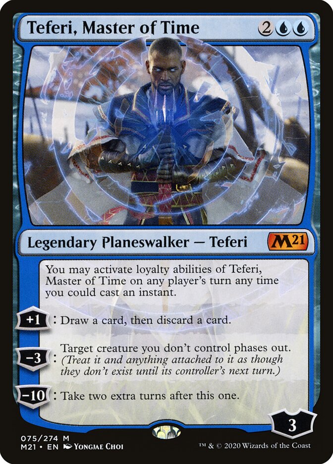 Teferi, Mestre do Tempo / Teferi, Master of Time - Magic: The Gathering - MoxLand
