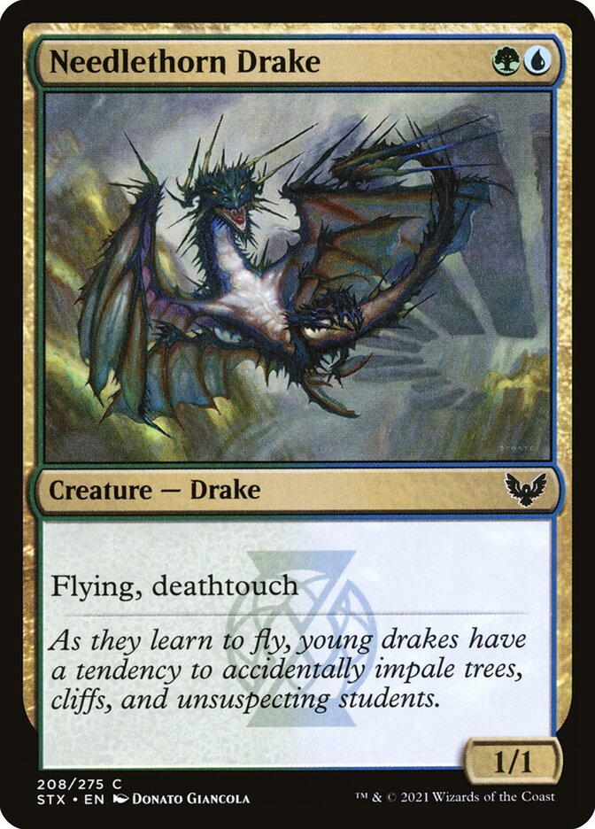Dragonete Espinagulho / Needlethorn Drake - Magic: The Gathering - MoxLand