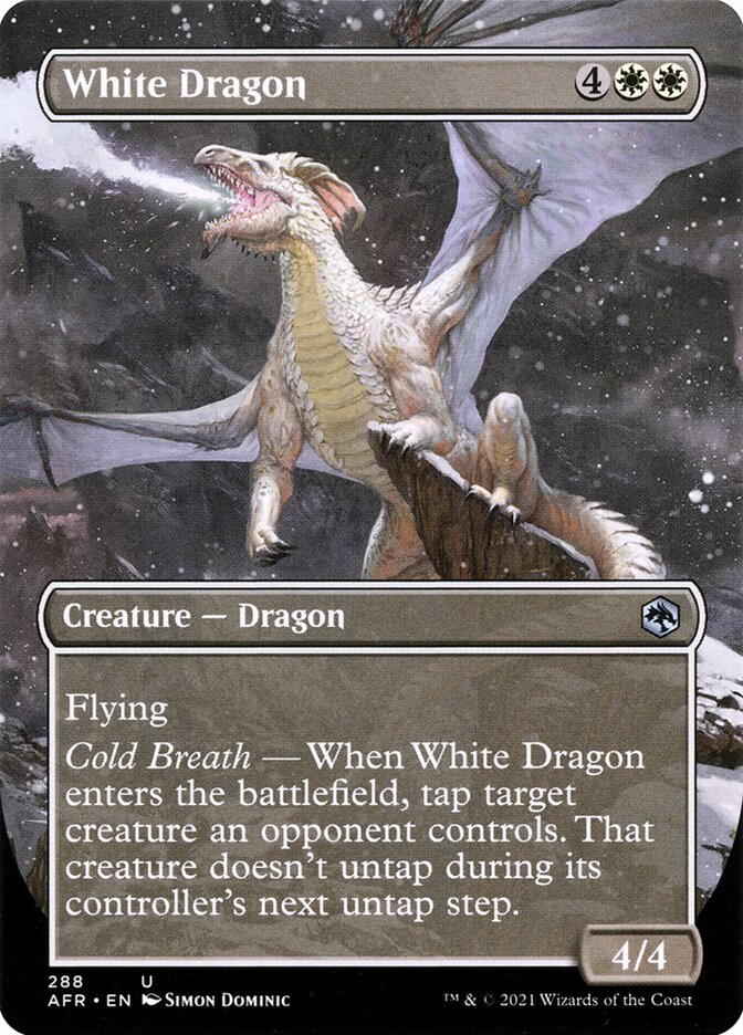 Dragão Branco / White Dragon - Magic: The Gathering - MoxLand
