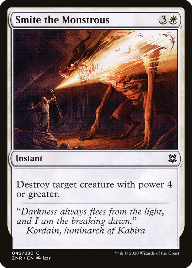 Golpear o Monstruoso / Smite the Monstrous - Magic: The Gathering - MoxLand