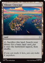 Paisagem Urbana Vibrante / Vibrant Cityscape - Magic: The Gathering - MoxLand