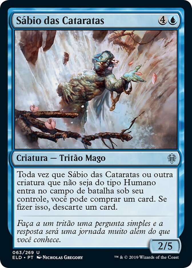 Sábio das Cataratas / Sage of the Falls - Magic: The Gathering - MoxLand