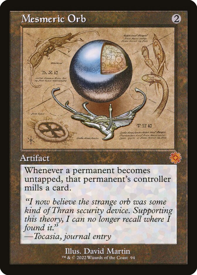 Orbe Mesmérica / Mesmeric Orb - Magic: The Gathering - MoxLand