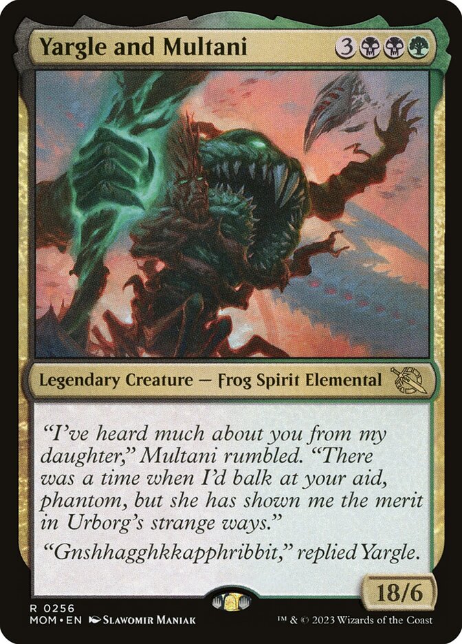 Yargle e Multani / Yargle and Multani - Magic: The Gathering - MoxLand
