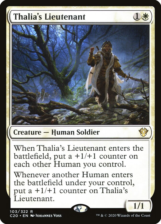 Tenente de Thalia / Thalia's Lieutenant - Magic: The Gathering - MoxLand