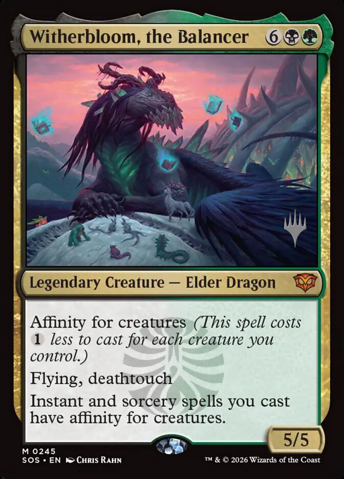 Witherbloom, the Balancer - Magic: The Gathering - MoxLand