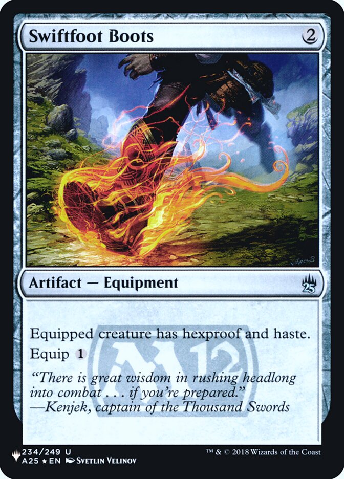 Botas Pé-ligeiro / Swiftfoot Boots - Magic: The Gathering - MoxLand
