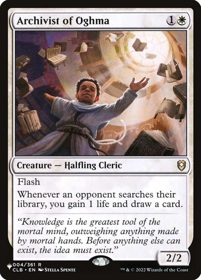 Arquivista de Oghma / Archivist of Oghma - Magic: The Gathering - MoxLand