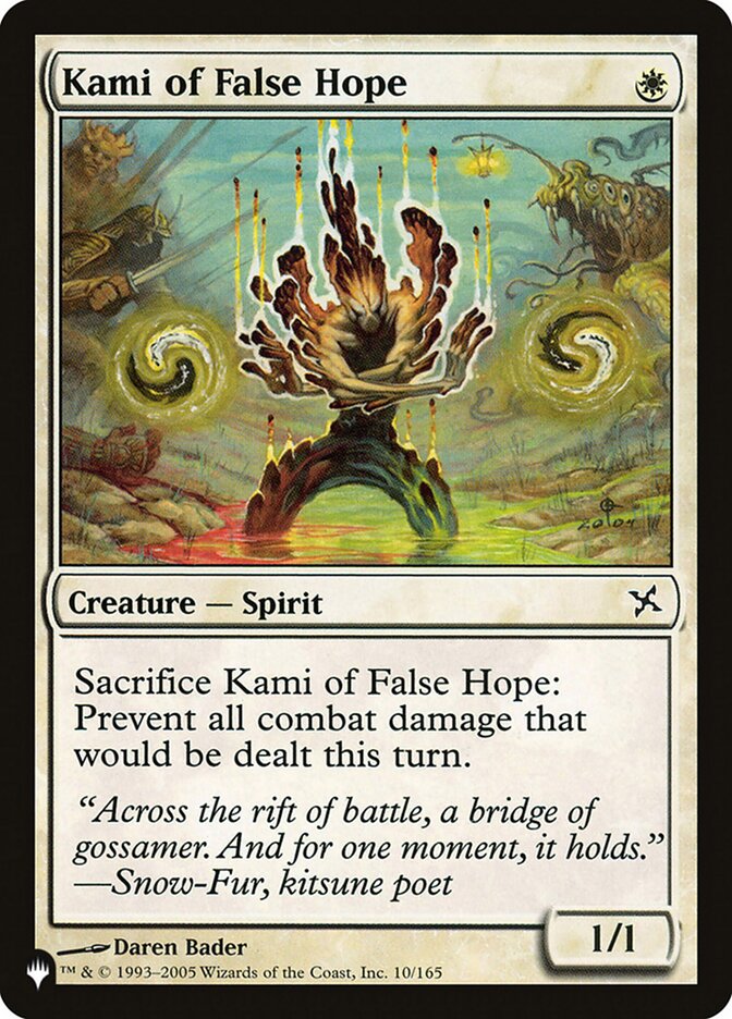 Kami da Falsa Esperança / Kami of False Hope - Magic: The Gathering - MoxLand