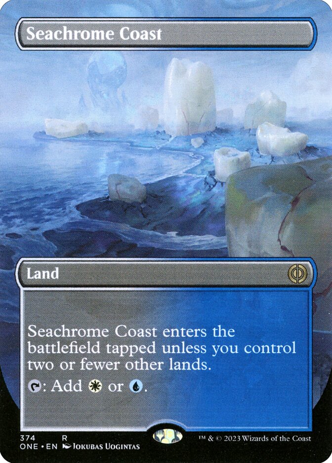 Costa do Mar de Cromo / Seachrome Coast - Magic: The Gathering - MoxLand