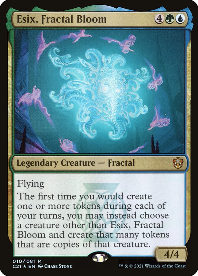 Esix, Flor Fractal / Esix, Fractal Bloom - Magic: The Gathering - MoxLand