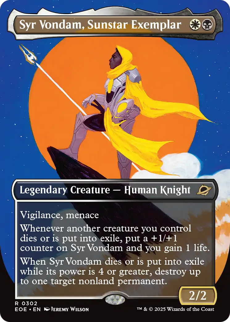 Syr Vondam, Exemplar Helioestrela / Syr Vondam, Sunstar Exemplar - Magic: The Gathering - MoxLand