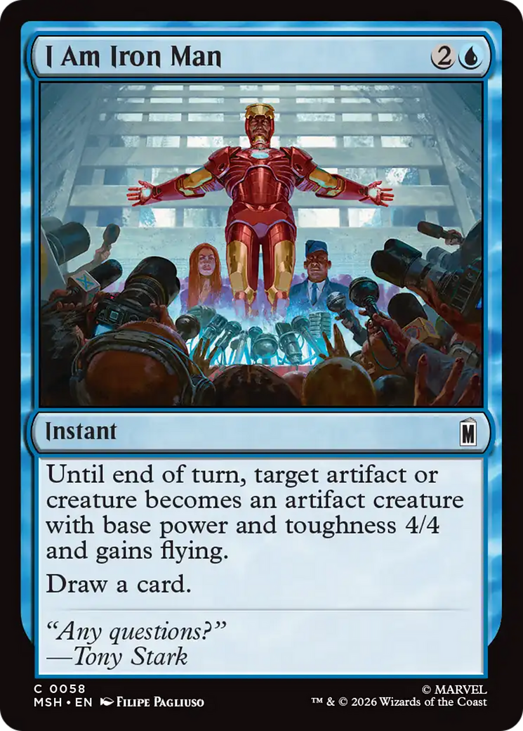 I Am Iron Man - Magic: The Gathering - MoxLand