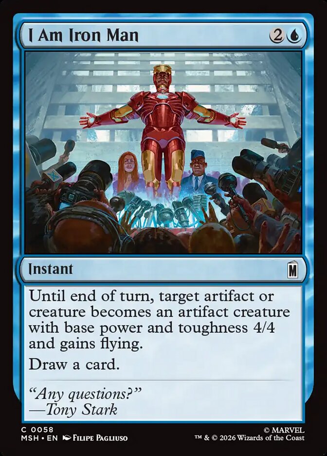 I Am Iron Man - Magic: The Gathering - MoxLand