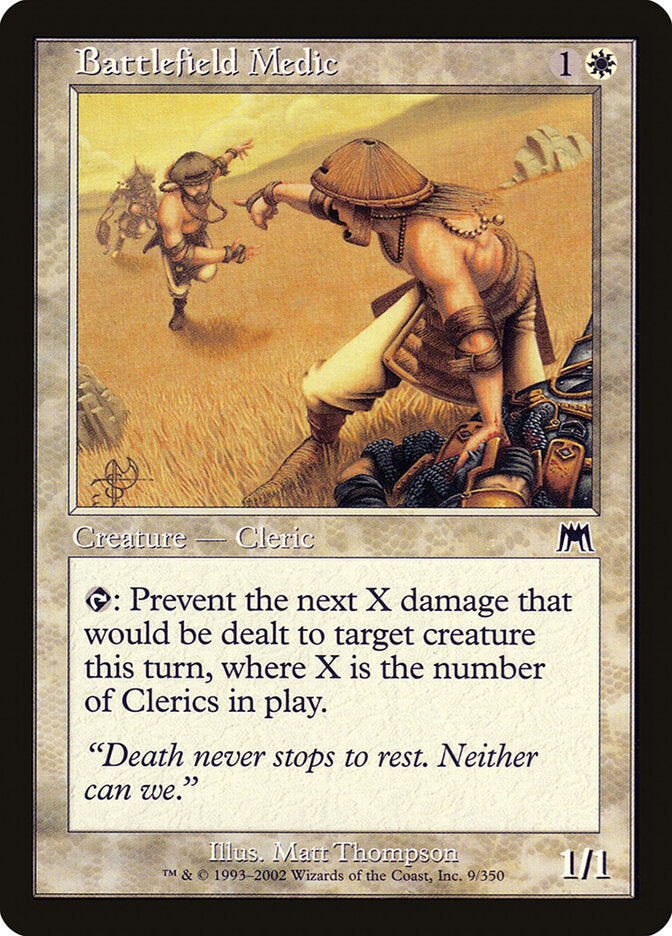 Paramédico do Campo de Batalha / Battlefield Medic - Magic: The Gathering - MoxLand
