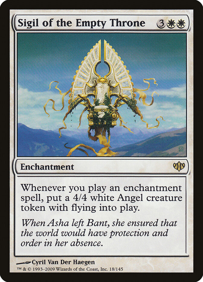 Insígnia do Trono Vazio / Sigil of the Empty Throne - Magic: The Gathering - MoxLand