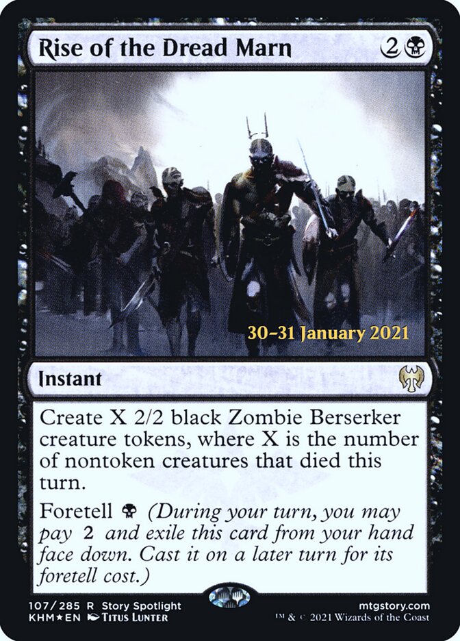 Ascensão da Horda de Marn / Rise of the Dread Marn - Magic: The Gathering - MoxLand