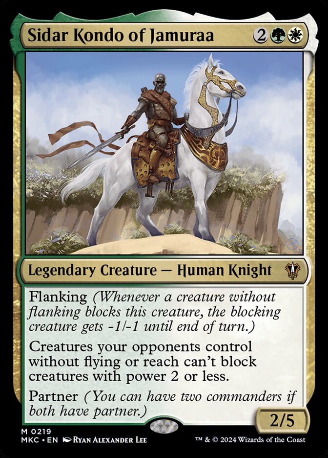 Sidar Kondo de Jamuraa / Sidar Kondo of Jamuraa - Magic: The Gathering - MoxLand