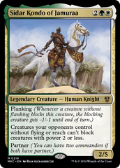 Sidar Kondo de Jamuraa / Sidar Kondo of Jamuraa - Magic: The Gathering - MoxLand