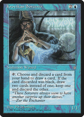 Feiticeiro Krovikano / Krovikan Sorcerer - Magic: The Gathering - MoxLand