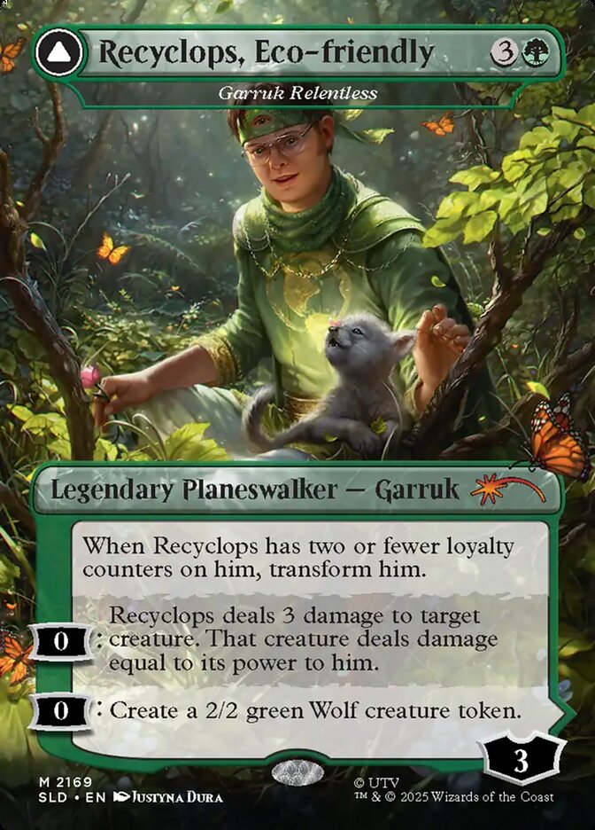 Garruk Implacável / Garruk Relentless - Magic: The Gathering - MoxLand
