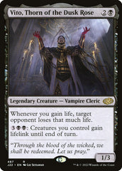 Vito, Espinho da Rosa do Ocaso / Vito, Thorn of the Dusk Rose - Magic: The Gathering - MoxLand