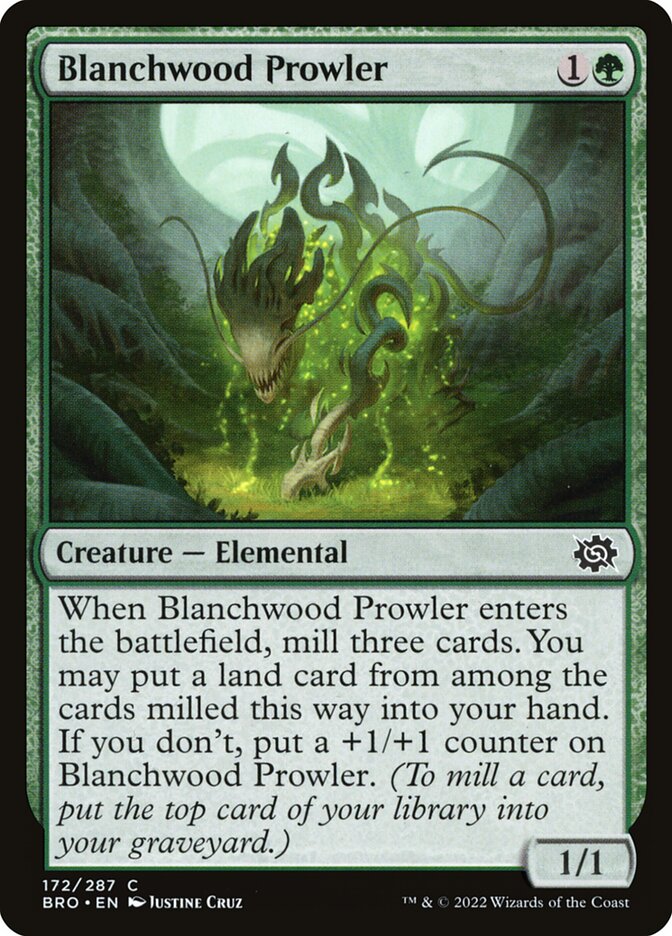 Espreitador de Blanchwood / Blanchwood Prowler - Magic: The Gathering - MoxLand