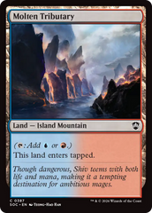 Afluente Derretido / Molten Tributary - Magic: The Gathering - MoxLand