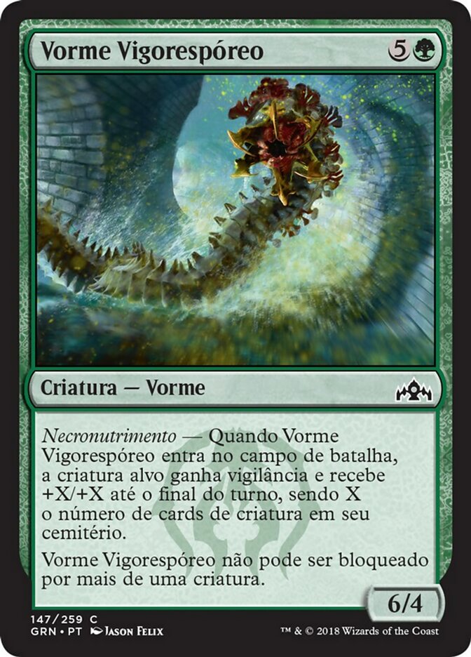 Vorme Vigorespóreo / Vigorspore Wurm - Magic: The Gathering - MoxLand