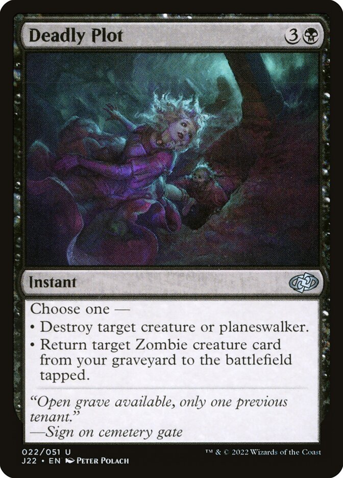 Deadly Plot - Magic: The Gathering - MoxLand