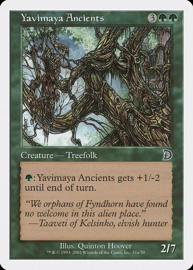 Anciãos de Yavimaya / Yavimaya Ancients - Magic: The Gathering - MoxLand