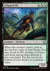Elfo Eclipsado / Eclipsed Elf - Magic: The Gathering - MoxLand