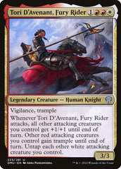 Tori D'Avenant, Ginete da Fúria / Tori D'Avenant, Fury Rider - Magic: The Gathering - MoxLand