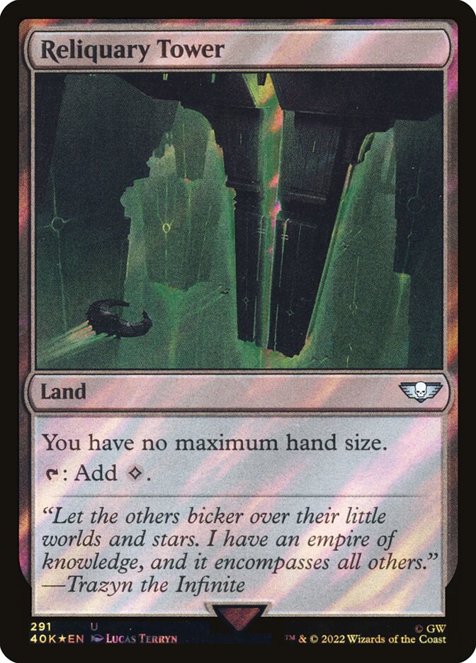 Torre do Relicário / Reliquary Tower - Magic: The Gathering - MoxLand
