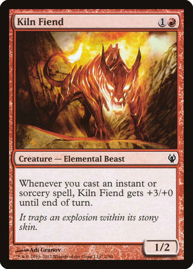 Demônio Fornalha / Kiln Fiend - Magic: The Gathering - MoxLand