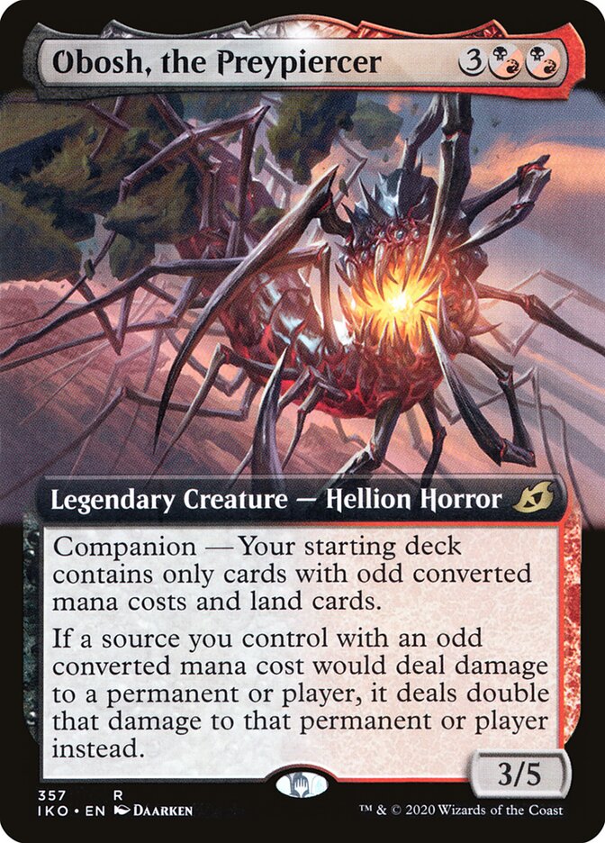 Obosh, o Furapresa / Obosh, the Preypiercer - Magic: The Gathering - MoxLand