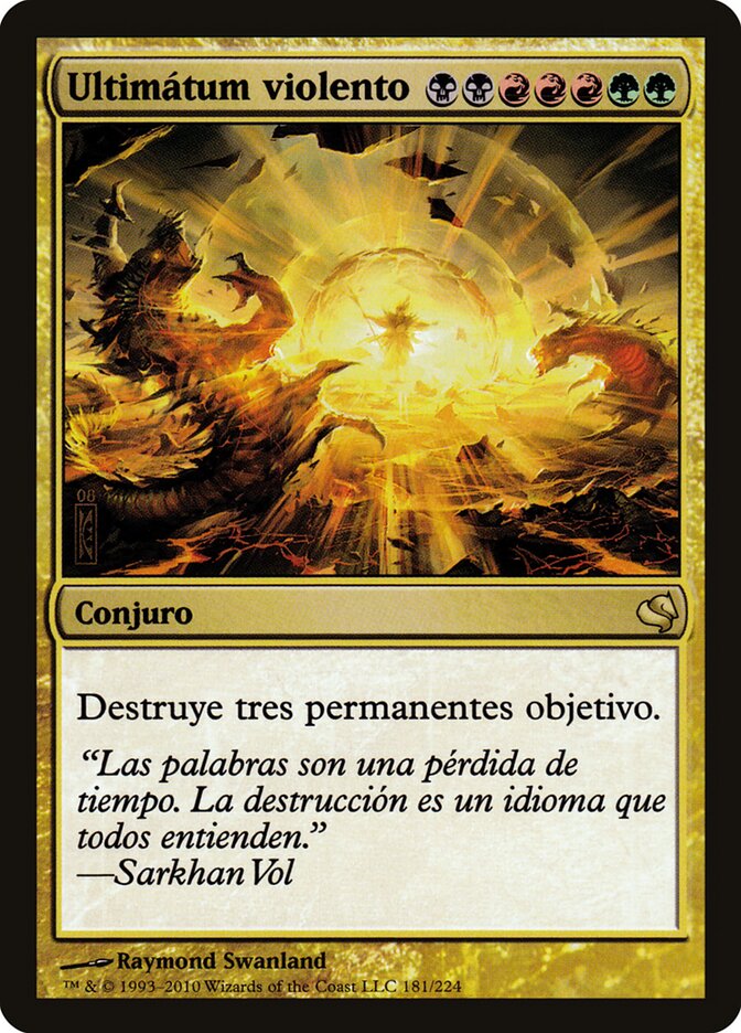 Ultimato Violento / Violent Ultimatum - Magic: The Gathering - MoxLand