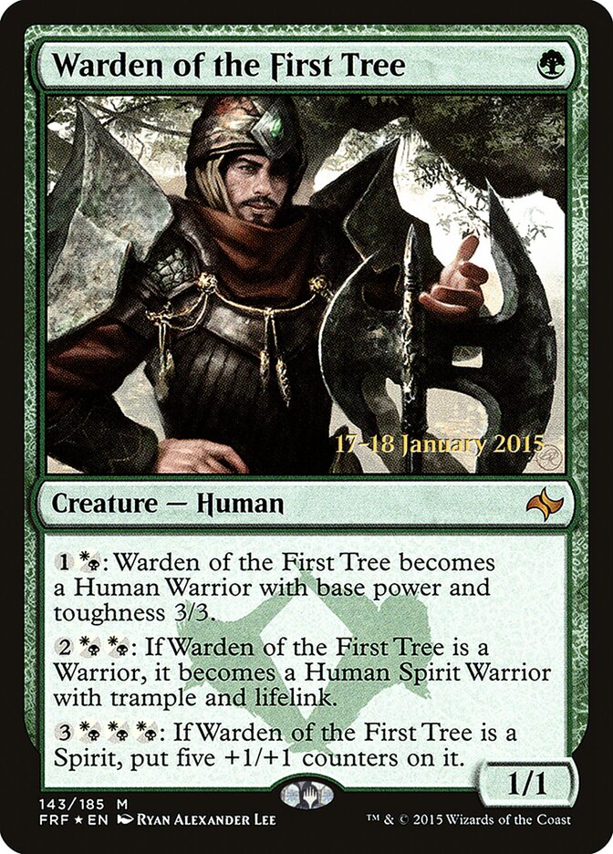Guardião da Primeira Árvore / Warden of the First Tree - Magic: The Gathering - MoxLand
